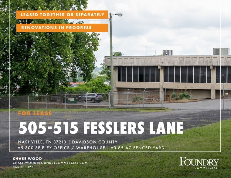 More Photos Of 505 Fesslers Ln, Nashville Light Distribution For Lease