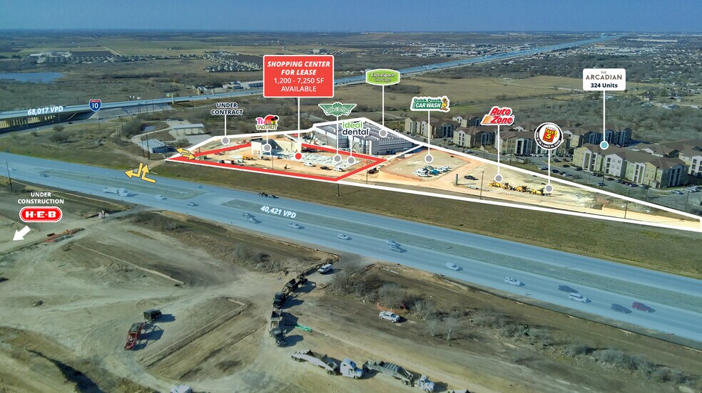 More Photos Of 1604 E at IH-10 E, Converse General Retail For Lease