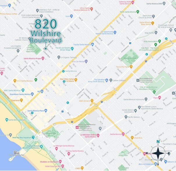 More Photos Of 820 Wilshire Blvd, Santa Monica Restaurant For Lease