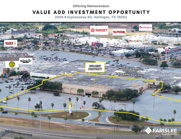 Primary Photo Of 2000 S Expressway 83, Harlingen Department Store For Sale