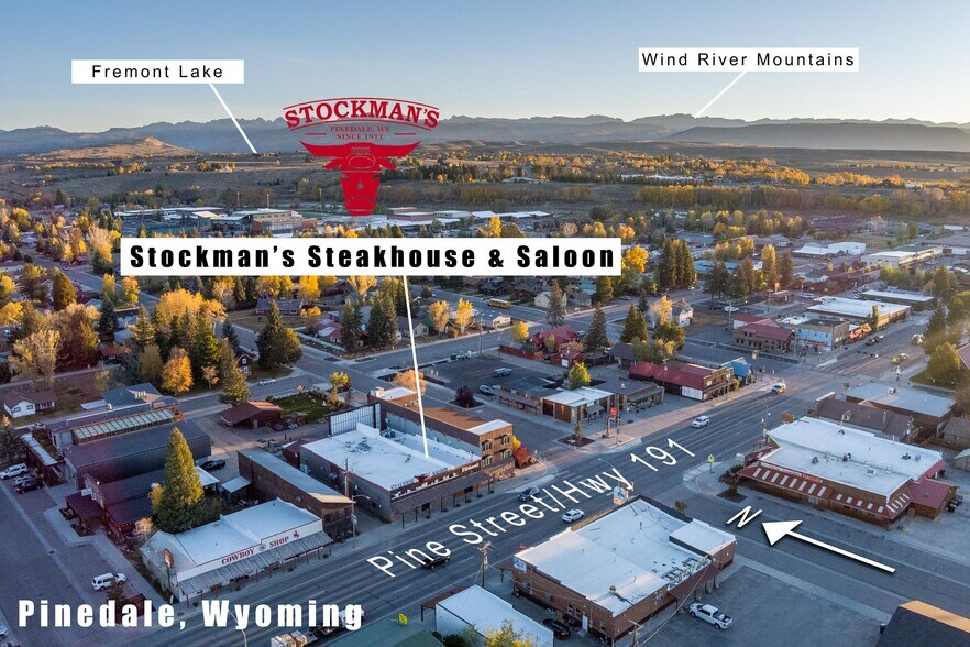 More Photos Of 117 Pine St, Pinedale Restaurant For Sale