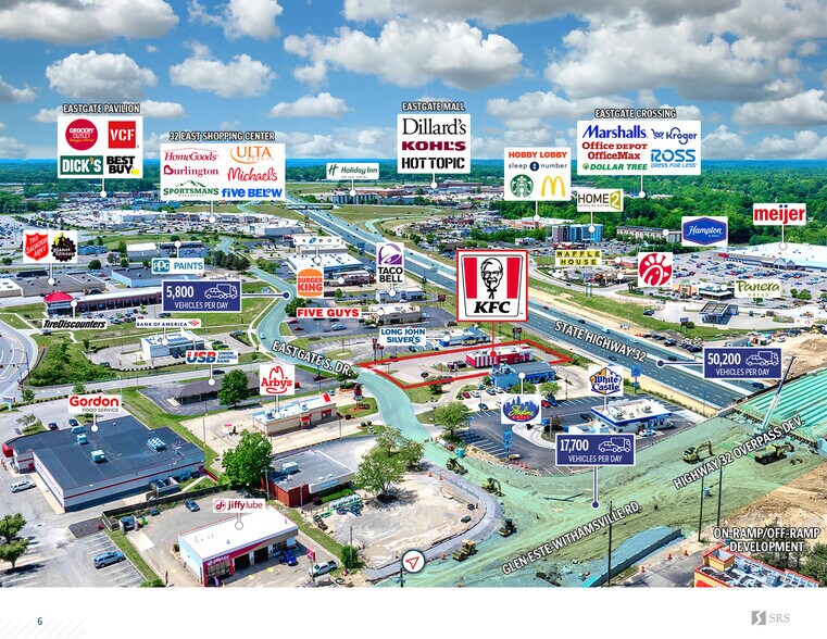 More Photos Of 850 Eastgate South Dr, Cincinnati Fast Food For Sale