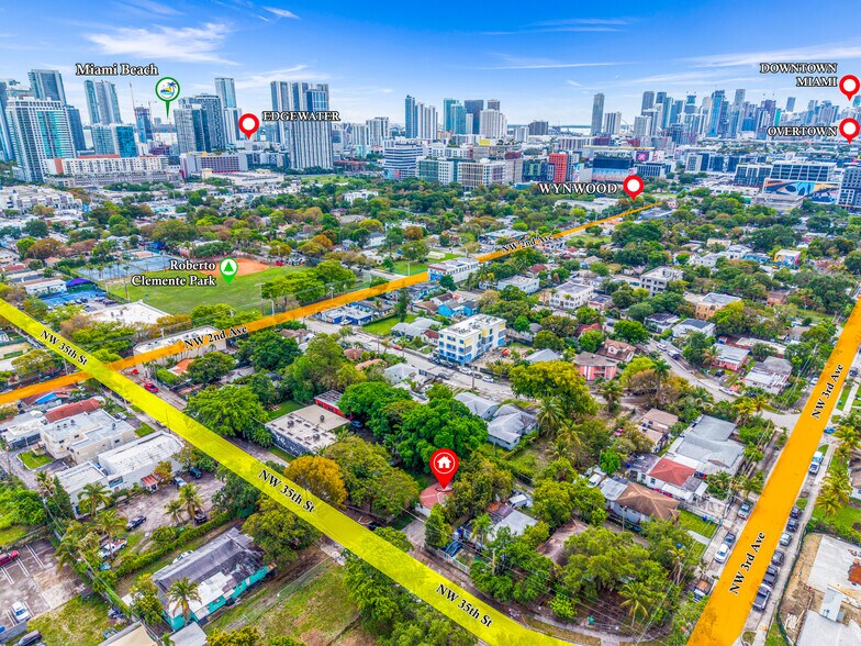 Primary Photo Of 270 NW 35th St, Miami Land For Sale