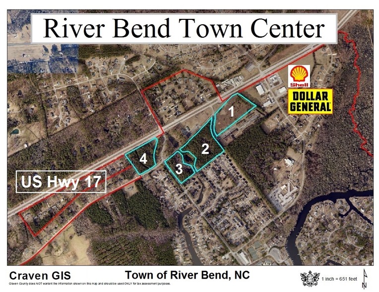 Primary Photo Of 200 Efird Blvd, New Bern Land For Sale