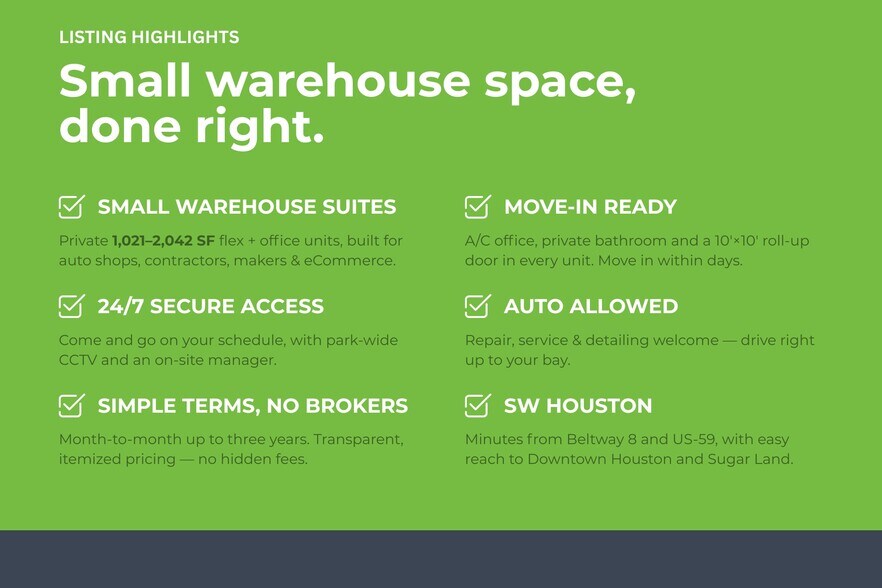 More Photos Of 11430 Bissonnet St, Houston Warehouse For Lease