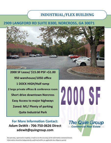 More Photos Of 2909 Langford Rd, Norcross Warehouse For Lease