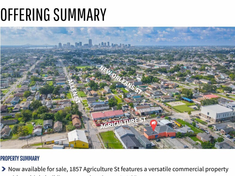 More Photos Of 1857 Agriculture St, New Orleans Showroom For Sale