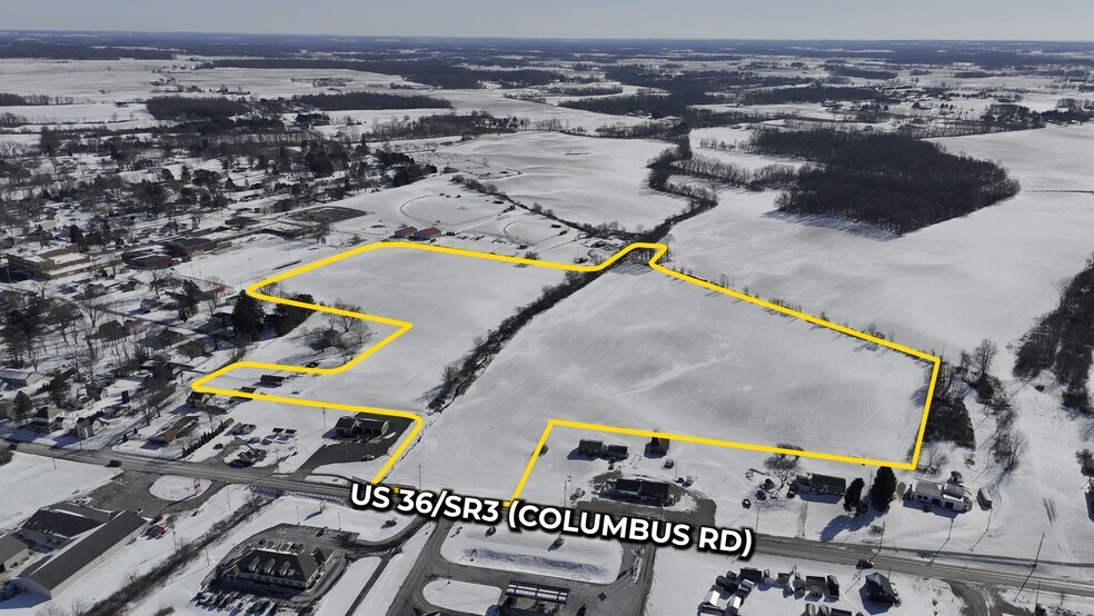 Primary Photo Of Columbus Rd (US36/SR3), Centerburg Land For Sale