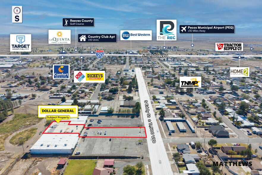 More Photos Of 2024 S Eddy St, Pecos Convenience Store For Sale