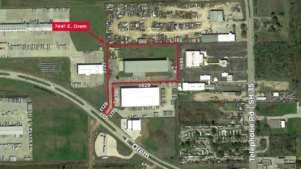 More Photos Of 7441 E Orem Dr, Houston Manufacturing For Sale