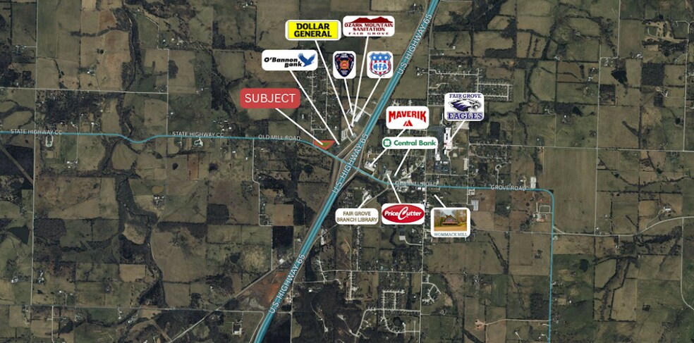 More Photos Of 425 Old Mill Rd, Fair Grove Land For Sale