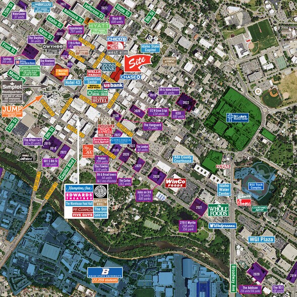 More Photos Of 100-160 8th Street, Boise Unknown For Lease