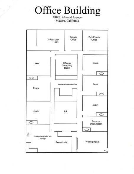 More Photos Of 840 E Almond Ave, Madera Medical For Lease
