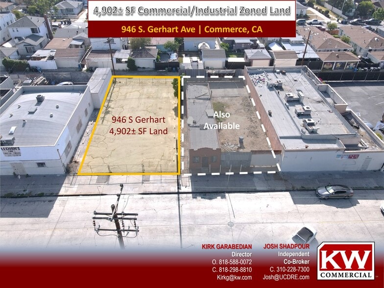 More Photos Of 946 Gerhart Ave, Commerce Land For Lease