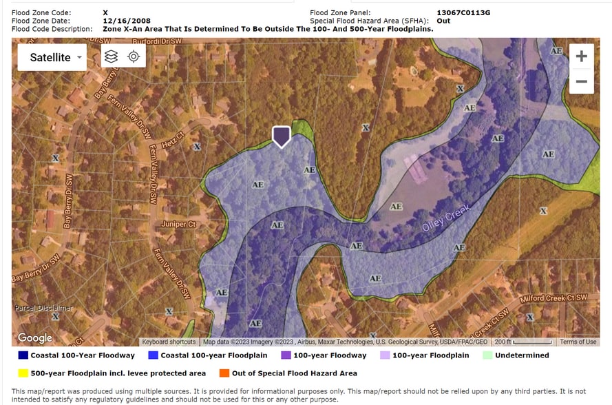More Photos Of Milford Church Road, Marietta Land For Sale