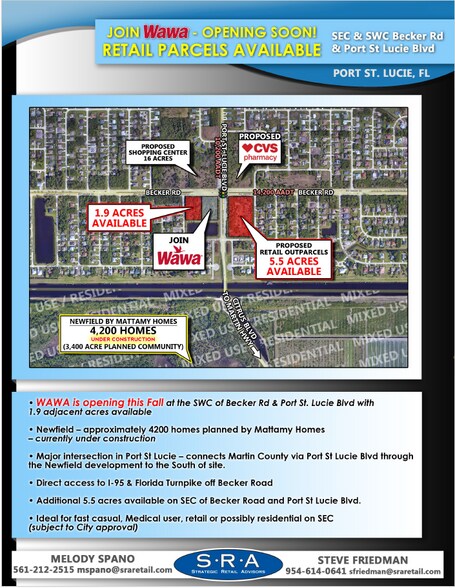 More Photos Of SW Port Saint Lucie Blvd, Port Saint Lucie Land For Sale