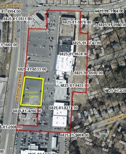 More Photos Of 603 Peters Creek Pky, Winston-Salem Land For Lease