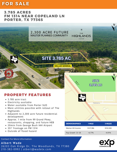 Primary Photo Of 20570 FM 1314, Porter Land For Sale