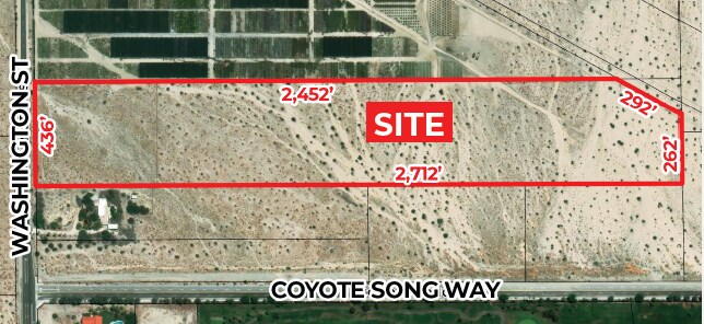 More Photos Of 34380 Washington Street, Palm Desert Land For Sale