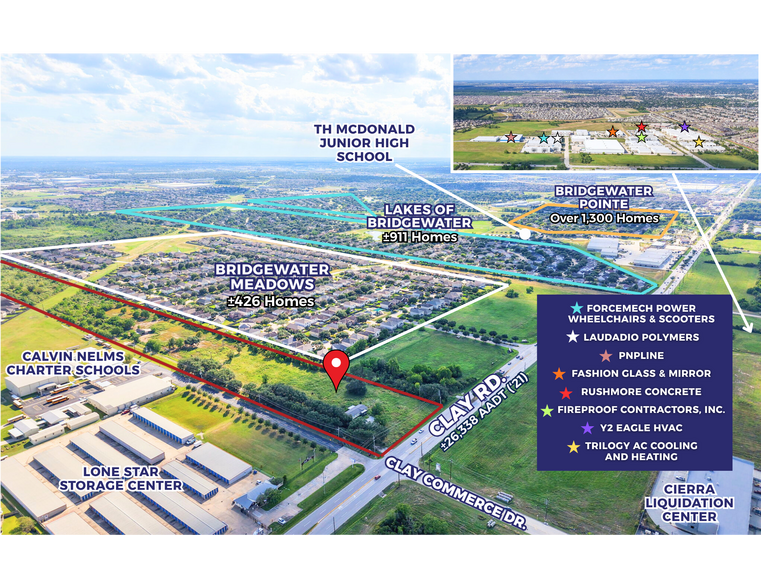 More Photos Of 20747 Clay Rd, Katy Land For Sale