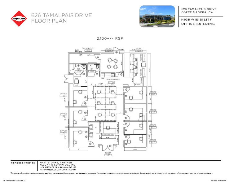 More Photos Of 626 Tamalpais Dr, Corte Madera Office For Lease