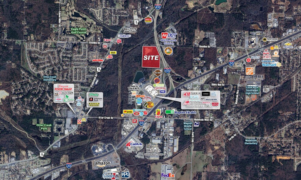 More Photos Of 11901 Baseline Rd, Little Rock Land For Sale