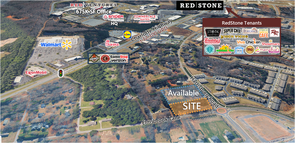 Primary Photo Of 10062 Harrisburg Rd, Fort Mill Land For Sale
