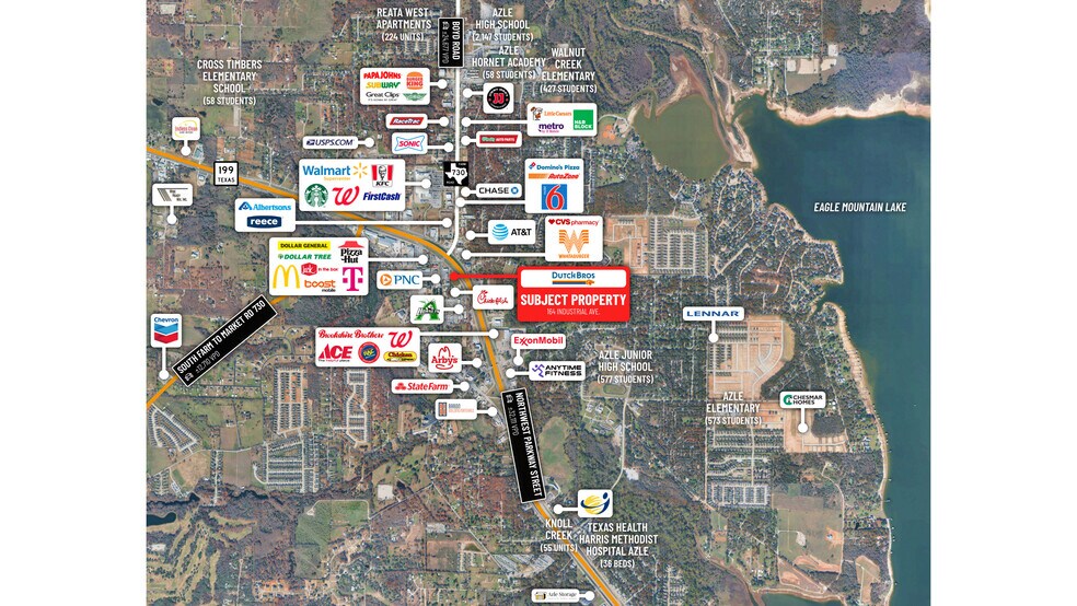 More Photos Of 164 Industrial Ave, Azle Fast Food For Sale