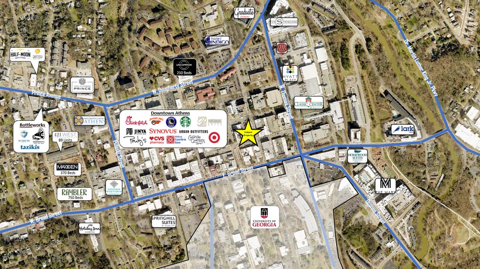 More Photos Of 283 E Clayton St, Athens Storefront Retail Residential For Sale