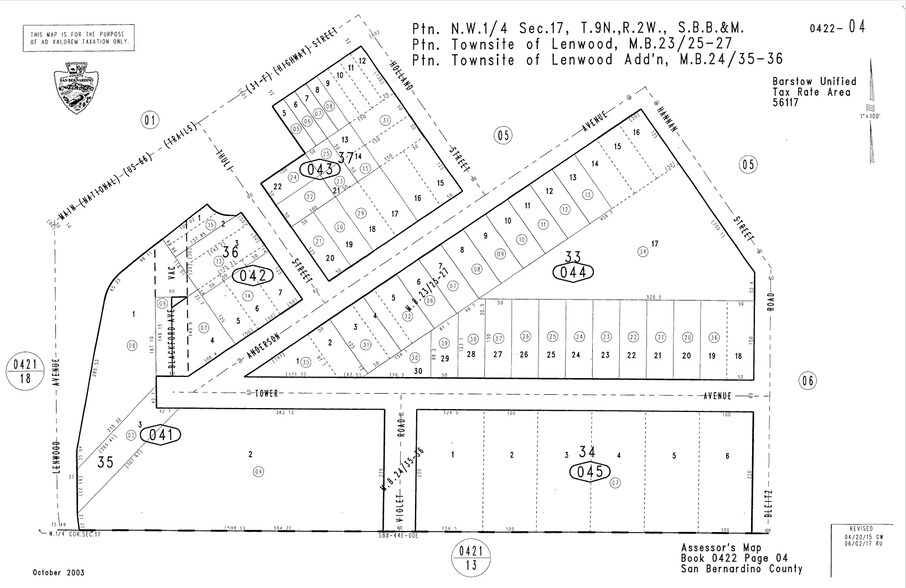 Primary Photo Of Lenwood Road, Barstow Land For Sale