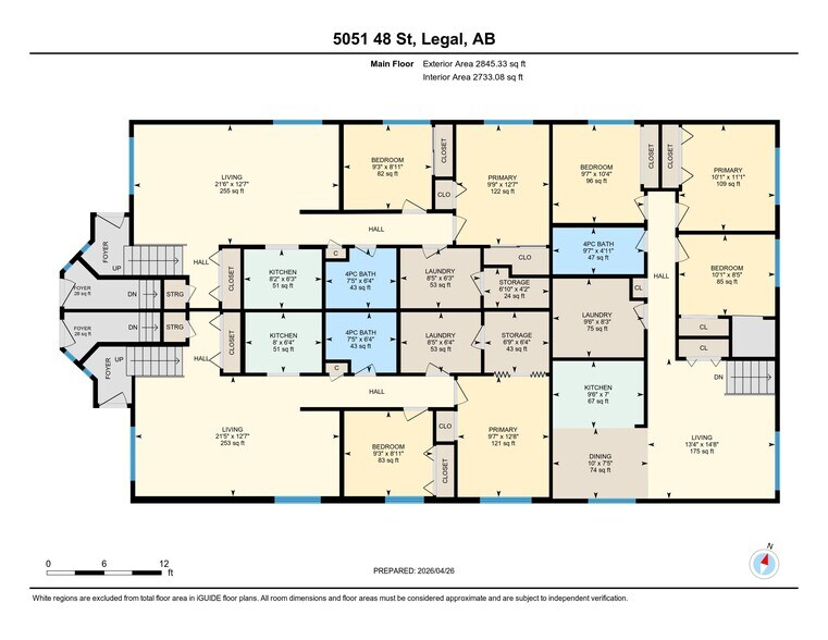 More Photos Of 5015 48 St, Legal Apartments For Sale