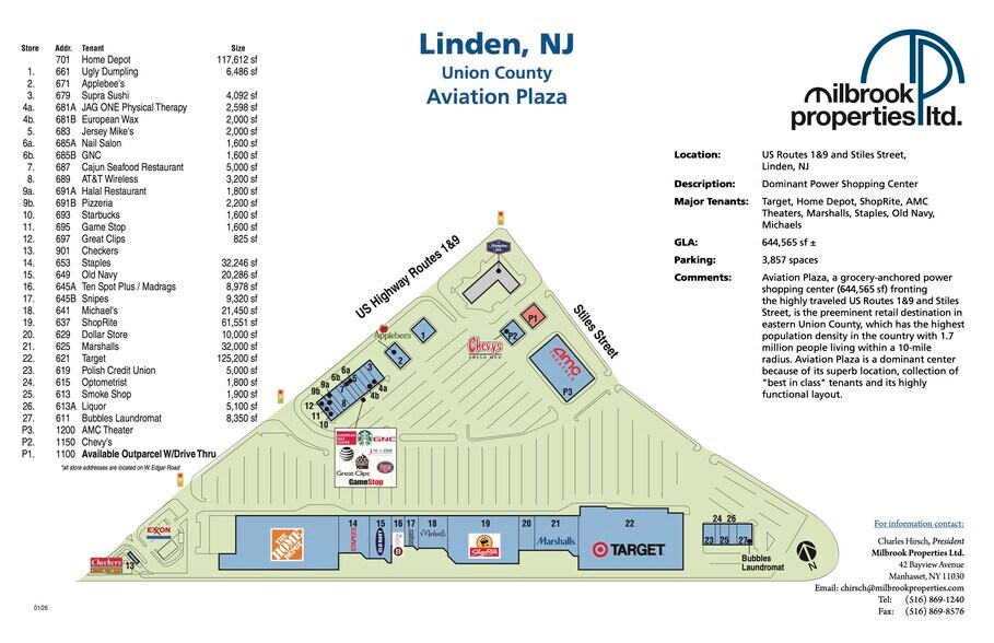 More Photos Of 617-701 W Edgar Rd, Linden Unknown For Lease