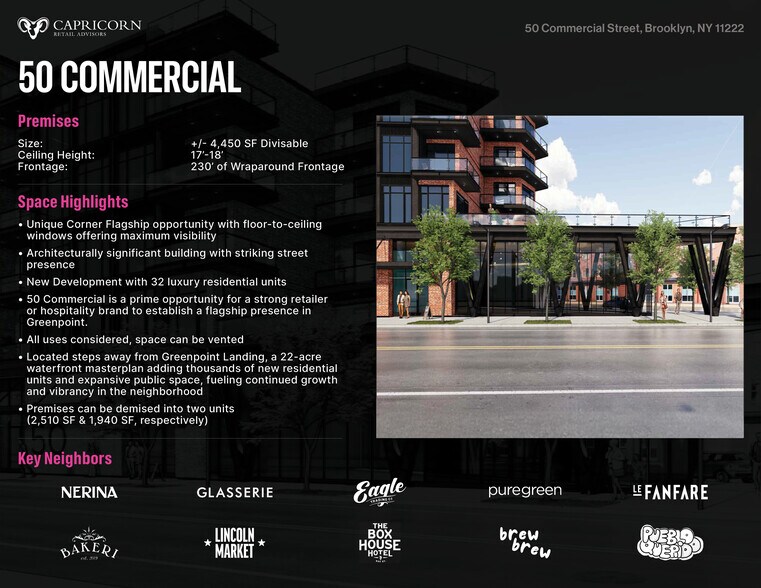 More Photos Of 50 Commercial St, Brooklyn Multifamily For Sale