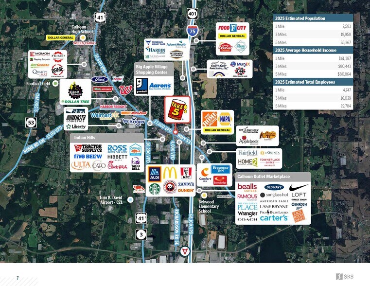 More Photos Of 604 Highway 53 East SE, Calhoun Freestanding For Sale