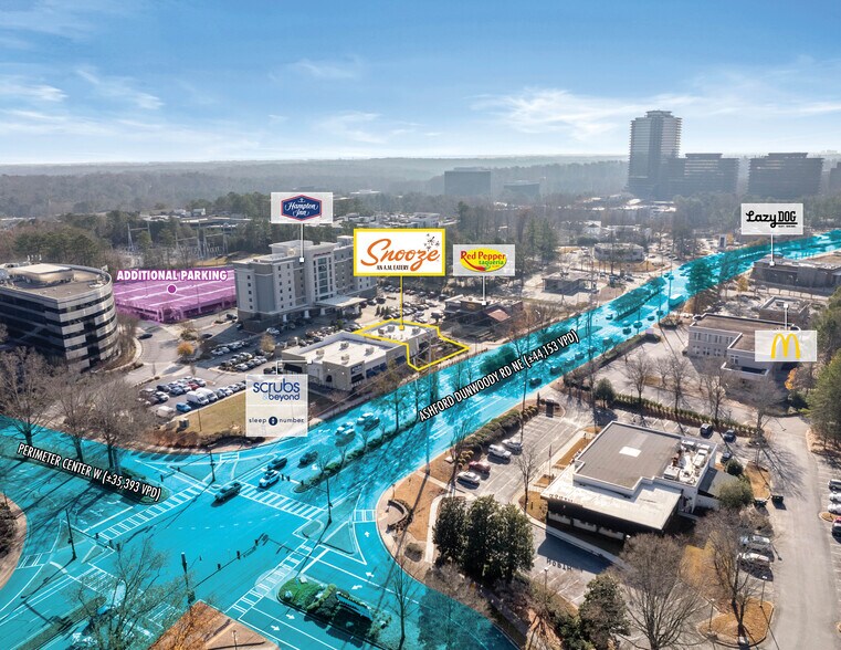 More Photos Of 4585 Ashford Dunwoody Rd NE, Atlanta Freestanding For Sale