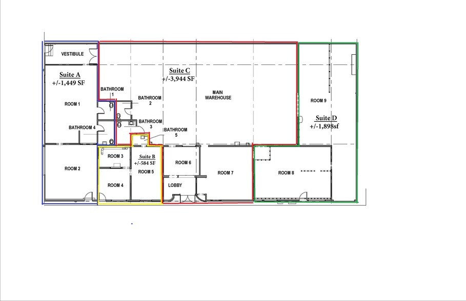 More Photos Of 317 National City Blvd, National City Storefront Retail Office For Lease