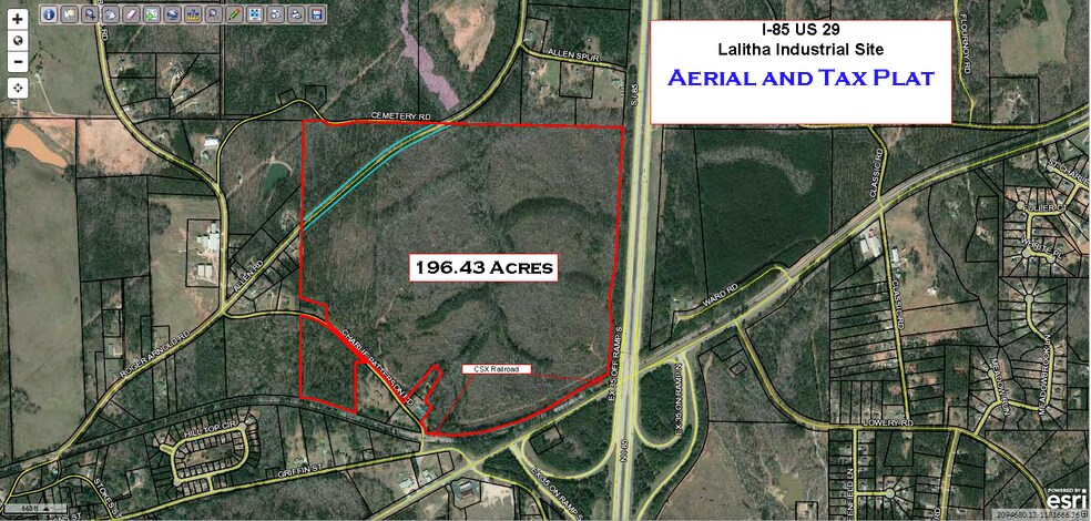 More Photos Of US Route 29 & Interstate 85, Grantville Land For Sale