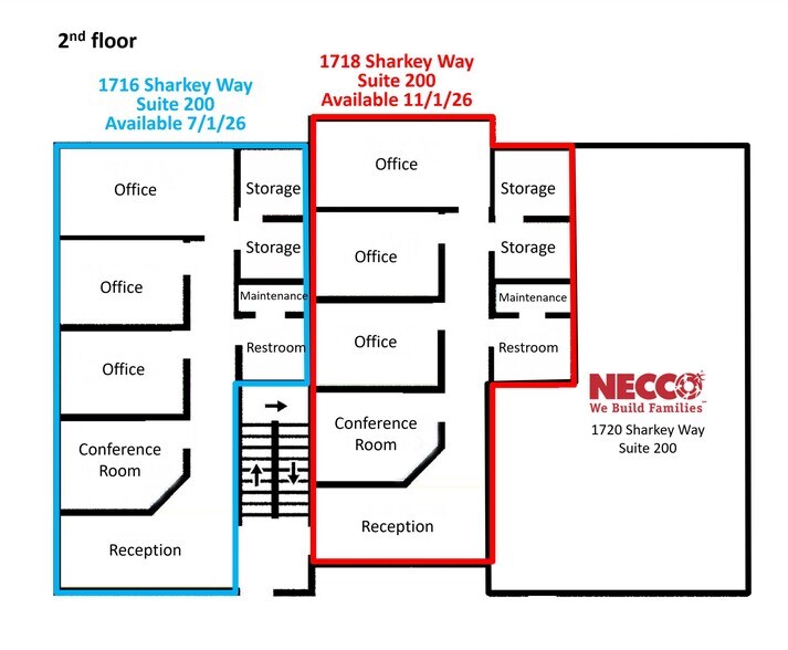 More Photos Of 1716-1720 Sharkey Way, Lexington Office For Lease