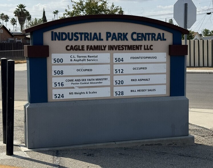 More Photos Of 500 - 544 Butte Street St, Bakersfield Industrial For Sale