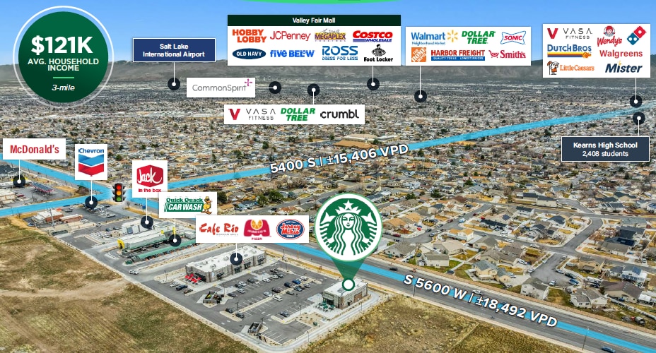 More Photos Of 5546 5600 w, West Valley City Freestanding For Sale