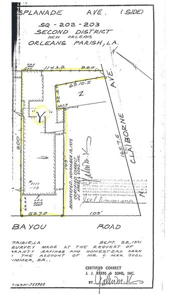 More Photos Of 1245 Claiborne Ave, New Orleans Land For Sale