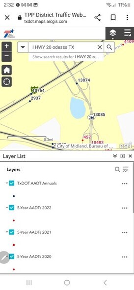 More Photos Of Prime Intersection I-HWY 20, W Murphy SE Loop 3, Odessa Land For Sale
