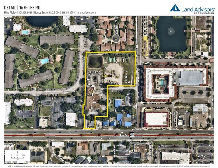 Primary Photo Of 1675 Lee Rd, Winter Park Land For Sale