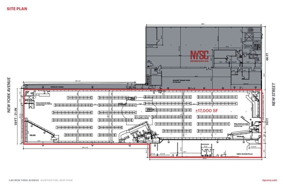 More Photos Of 349-351 New York Ave, Huntington Health Club For Lease