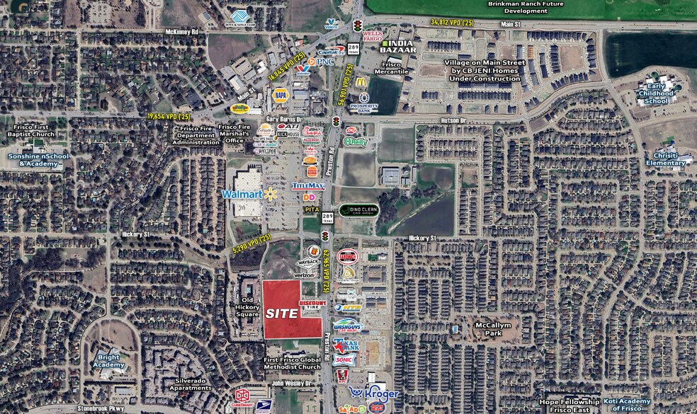 More Photos Of 7659 Preston Rd, Frisco Land For Sale