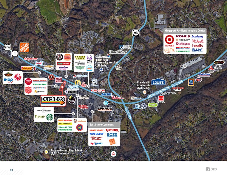More Photos Of 1501 E Stone Dr, Kingsport General Retail For Sale