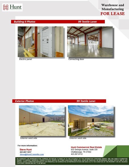 More Photos Of 99 Textile Ln, Chattanooga Warehouse For Lease