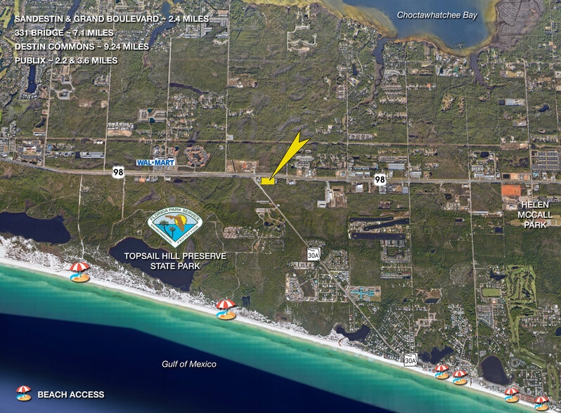 Primary Photo Of ±3.73 Acres U.S. 98, Santa Rosa Beach Land For Sale