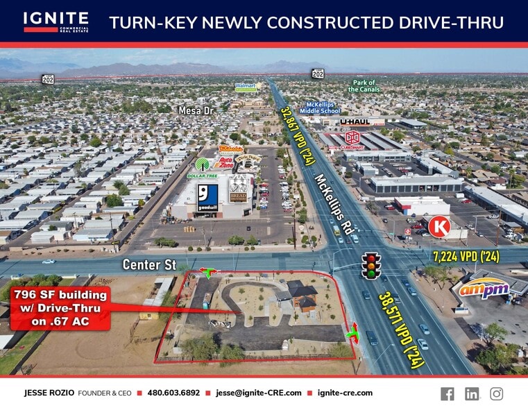 More Photos Of 16 W McKellips Rd, Mesa Restaurant For Lease