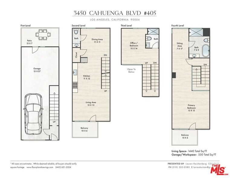 More Photos Of 3450 Cahuenga Blvd W, Los Angeles Office Residential For Sale